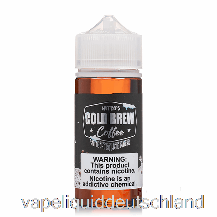 Weißer Schokoladenmokka - Nitros Cold Brew - 100 Ml 3 Mg Vape-Flüssigkeit